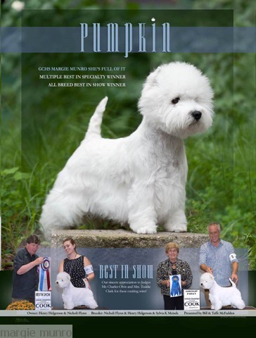 Margie Munro West Highland White Terriers